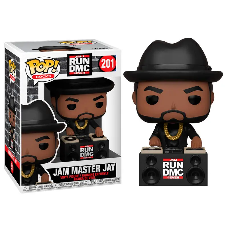 Run DMC POP! Rocks Vinyl Figur Jam Master Jay 9 cm Produktfoto