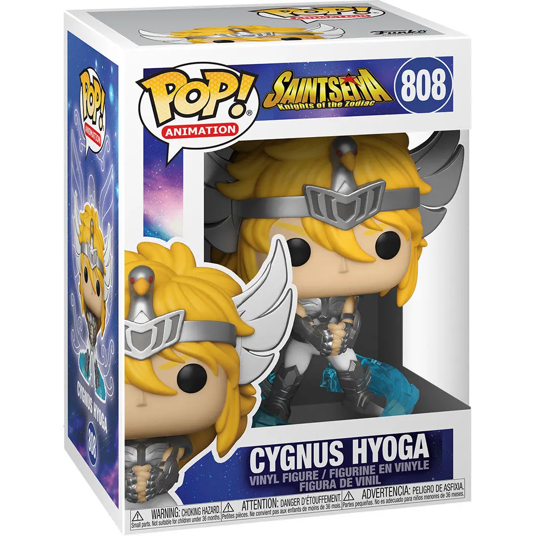 Saint Seiya POP! Animation Vinyl Figur Cygnus Hyoga 9 cm termékfotó