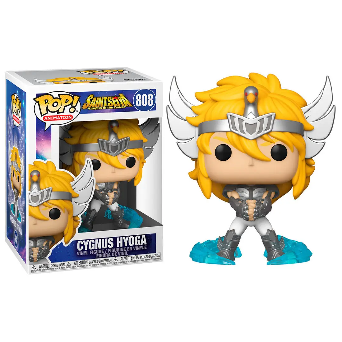 Saint Seiya POP! Animation Vinyl Figur Cygnus Hyoga 9 cm termékfotó