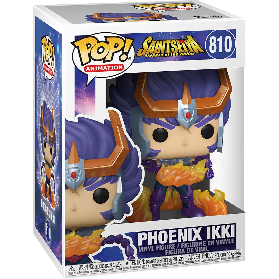 Saint Seiya POP! Animation Vinyl Figur Phoenix Ikki 9 cm Produktfoto
