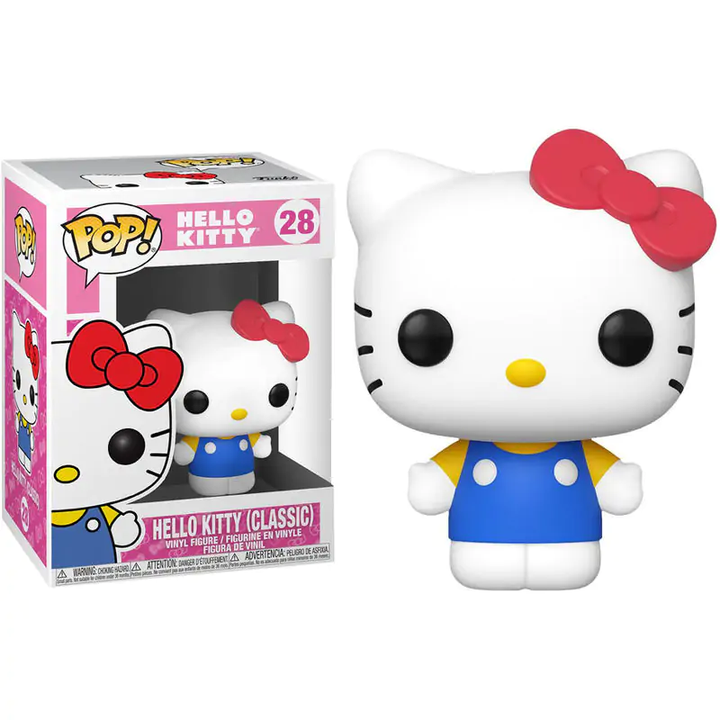 Hello Kitty POP! Sanrio Vinyl Figur Hello Kitty (Classic) 9 cm Produktfoto