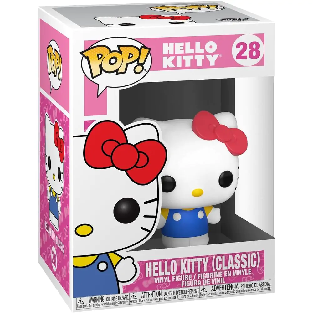 Hello Kitty POP! Sanrio Vinyl Figur Hello Kitty (Classic) 9 cm Produktfoto