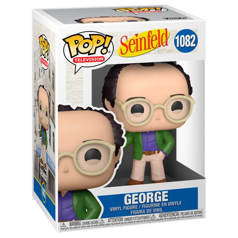 Seinfeld POP! TV Vinyl Figur George 9 cm Produktfoto