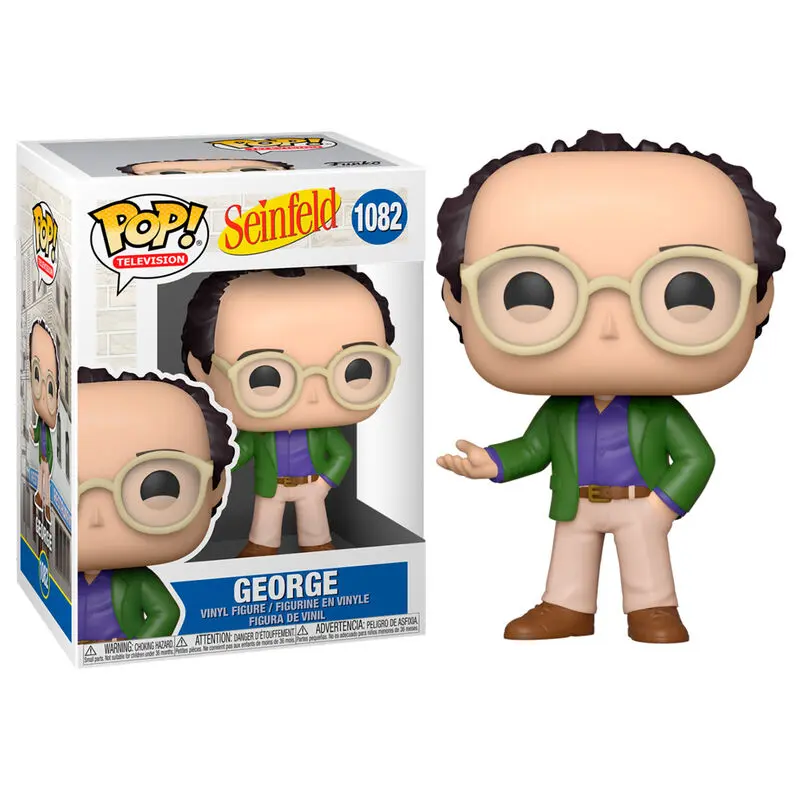 Seinfeld POP! TV Vinyl Figur George 9 cm Produktfoto