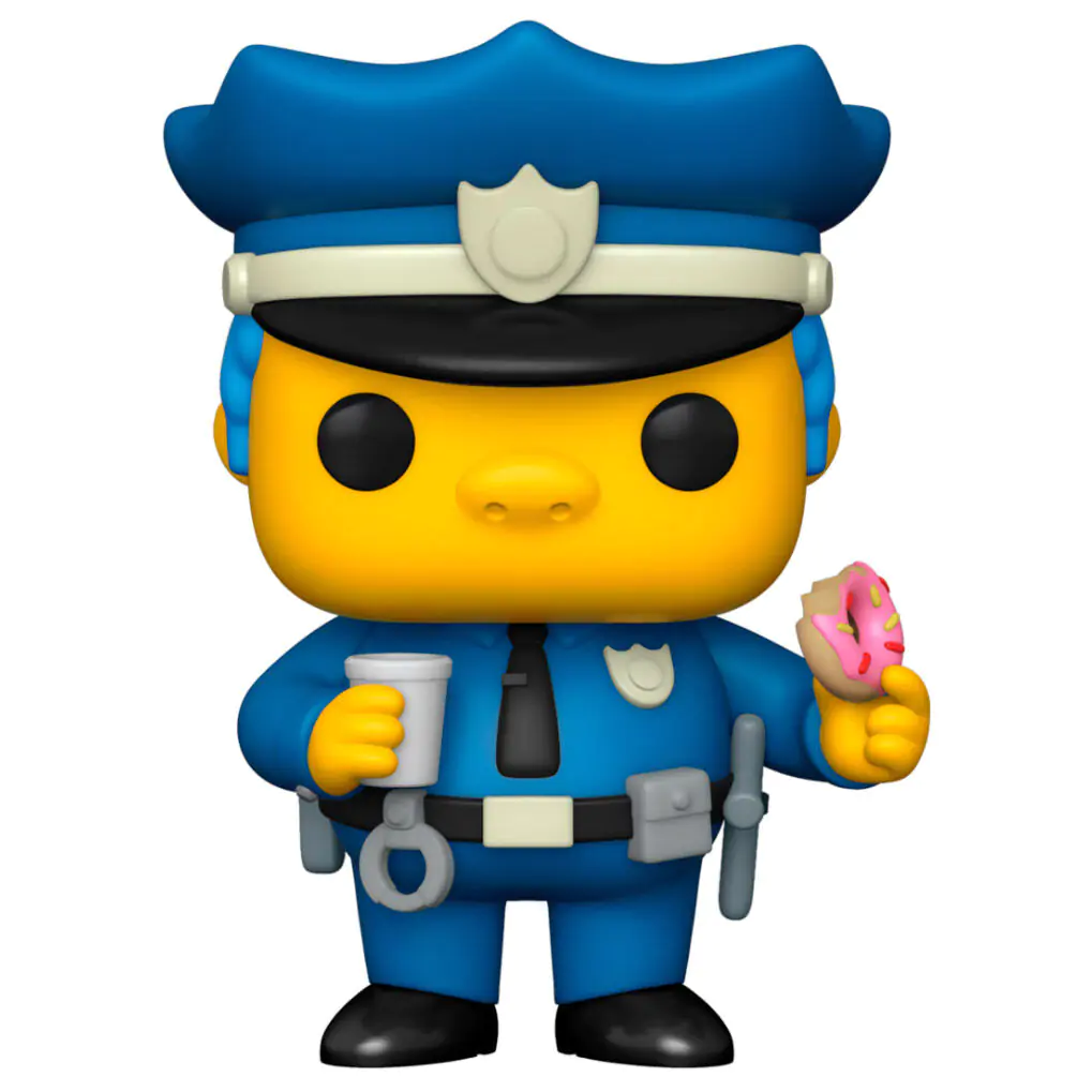 Simpsons POP! Animation Vinylfigur Chief Wiggum 9 cm Produktfoto