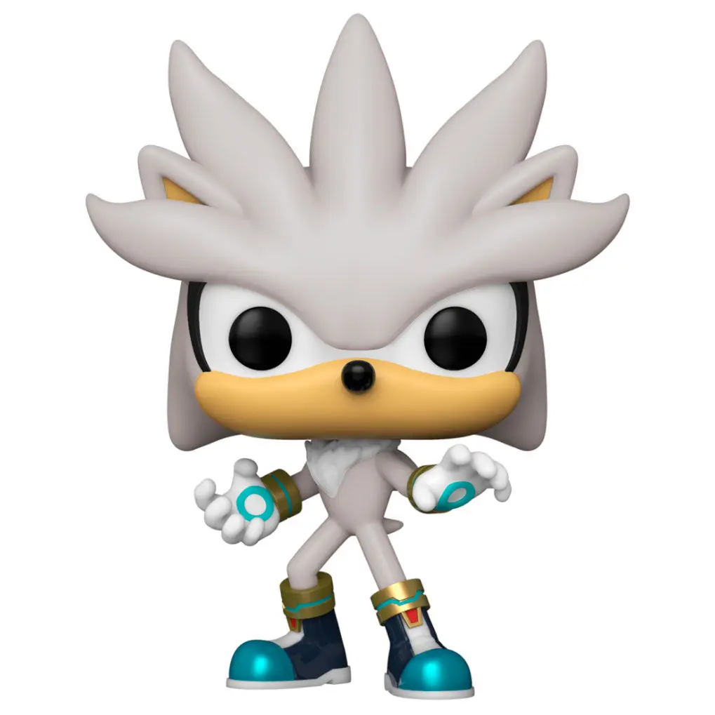 Sonic the Hedgehog POP! Games Vinyl Figur Sonic 30th - Silver the Hedgehog 9 cm Produktfoto