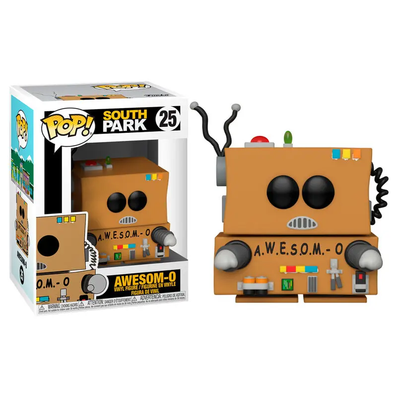 South Park POP! Television Vinylfigur Awesom-O 9 cm Produktfoto