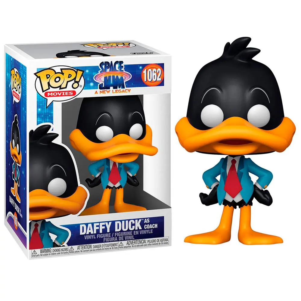Space Jam 2 POP! Movies Vinyl Figur Daffy Duck 9 cm Produktfoto
