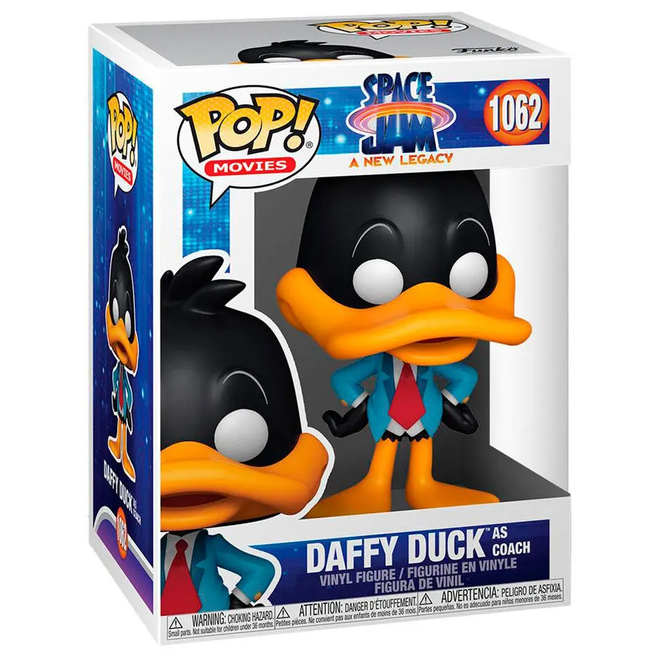 Space Jam 2 POP! Movies Vinyl Figur Daffy Duck 9 cm Produktfoto
