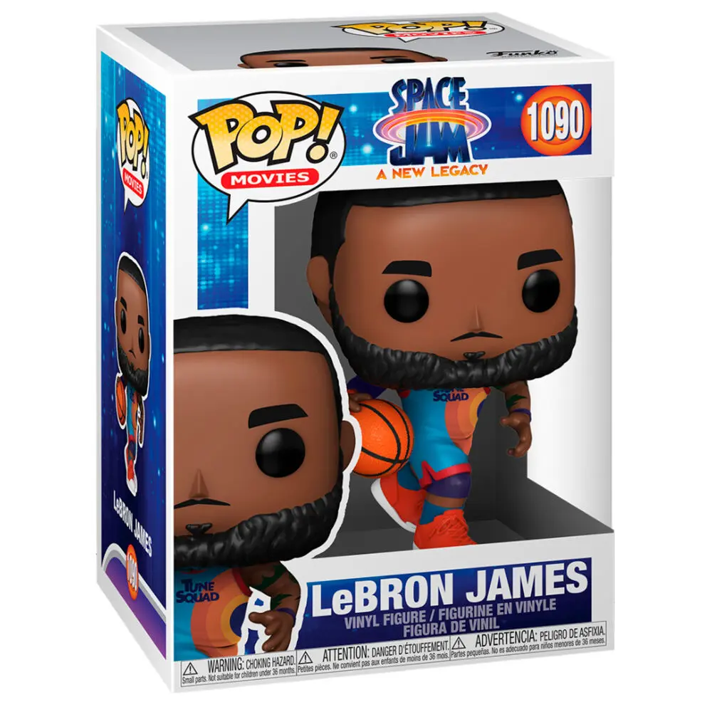 Space Jam 2 POP! Movies Vinyl Figur LeBron James (Alt #2) 9 cm Produktfoto