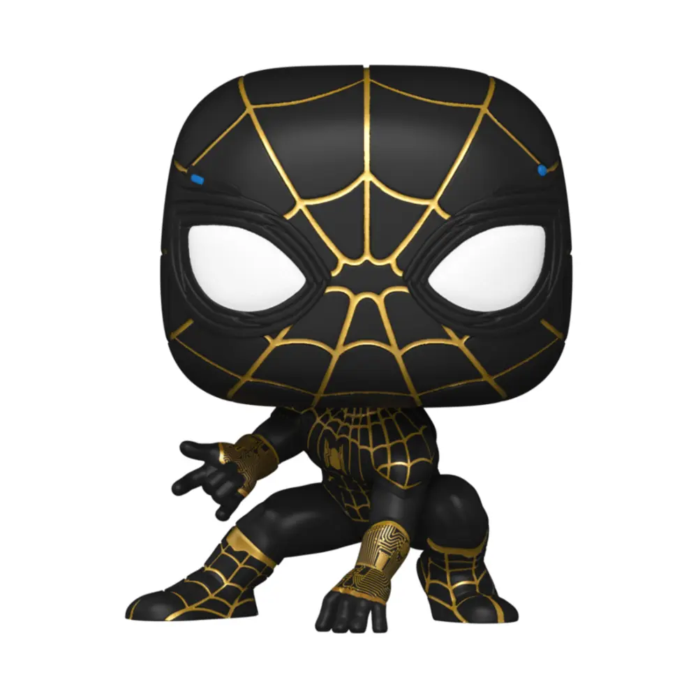 Spider-Man: No Way Home POP! Vinyl Figur Spider-Man (Black & Gold Suit) 9 cm termékfotó