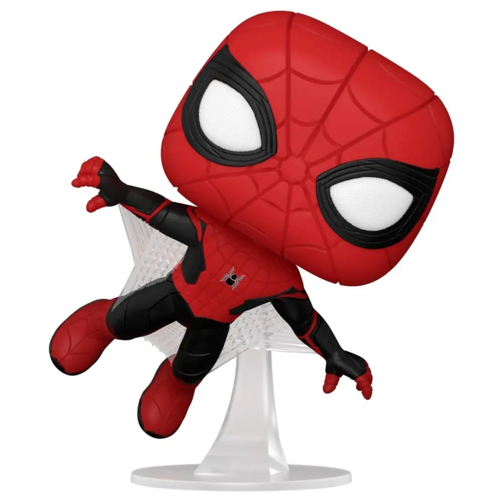 Spider-Man: No Way Home POP! Vinyl Figur Spider-Man (Upgraded Suit) 9 cm termékfotó