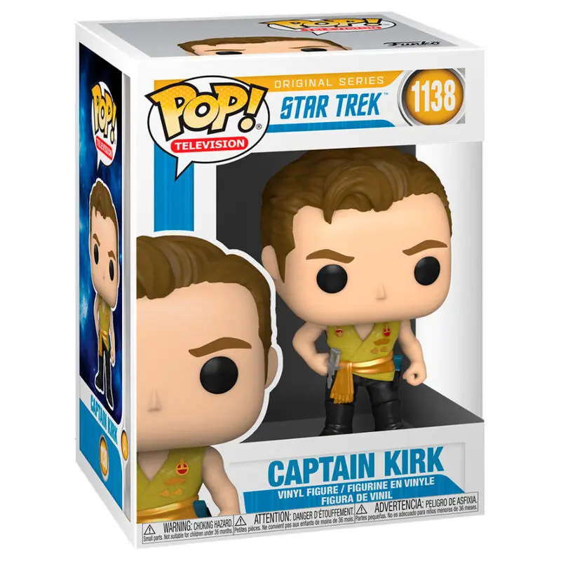 Star Trek: The Original Series POP! TV Vinyl Figur Kirk (Mirror Mirror Outfit) 9 cm Produktfoto