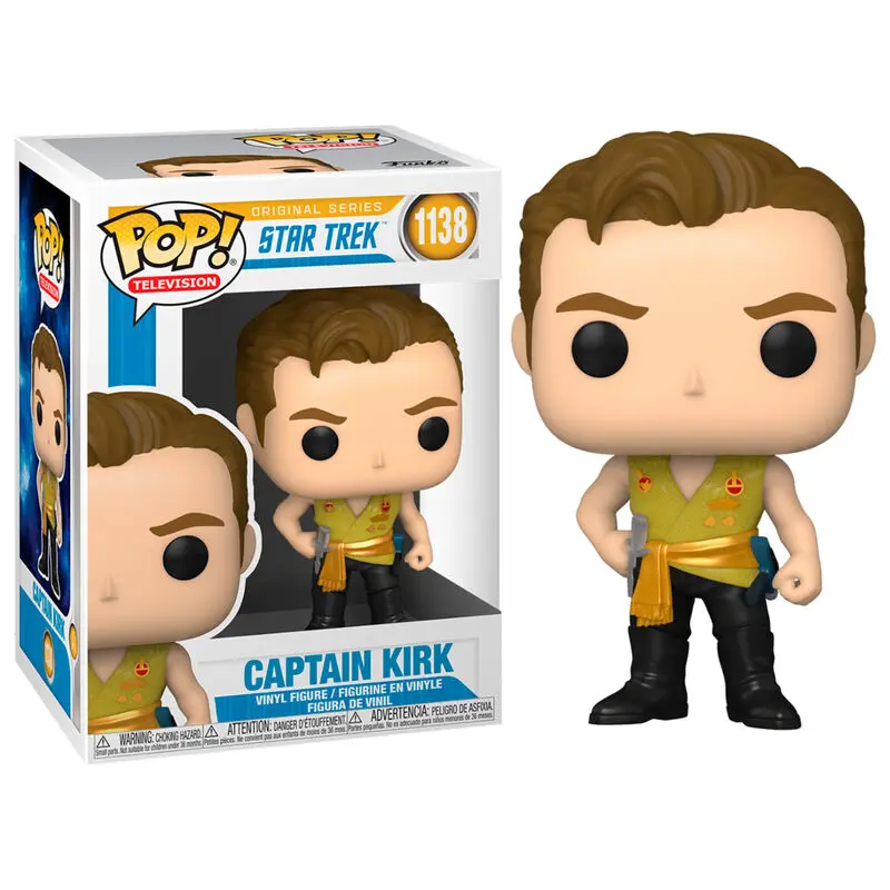 Star Trek: The Original Series POP! TV Vinyl Figur Kirk (Mirror Mirror Outfit) 9 cm Produktfoto