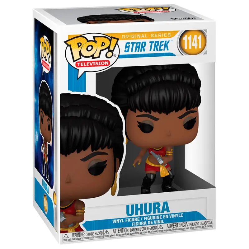 Star Trek: The Original Series POP! TV Vinyl Figur Uhura (Mirror Mirror Outfit) 9 cm termékfotó