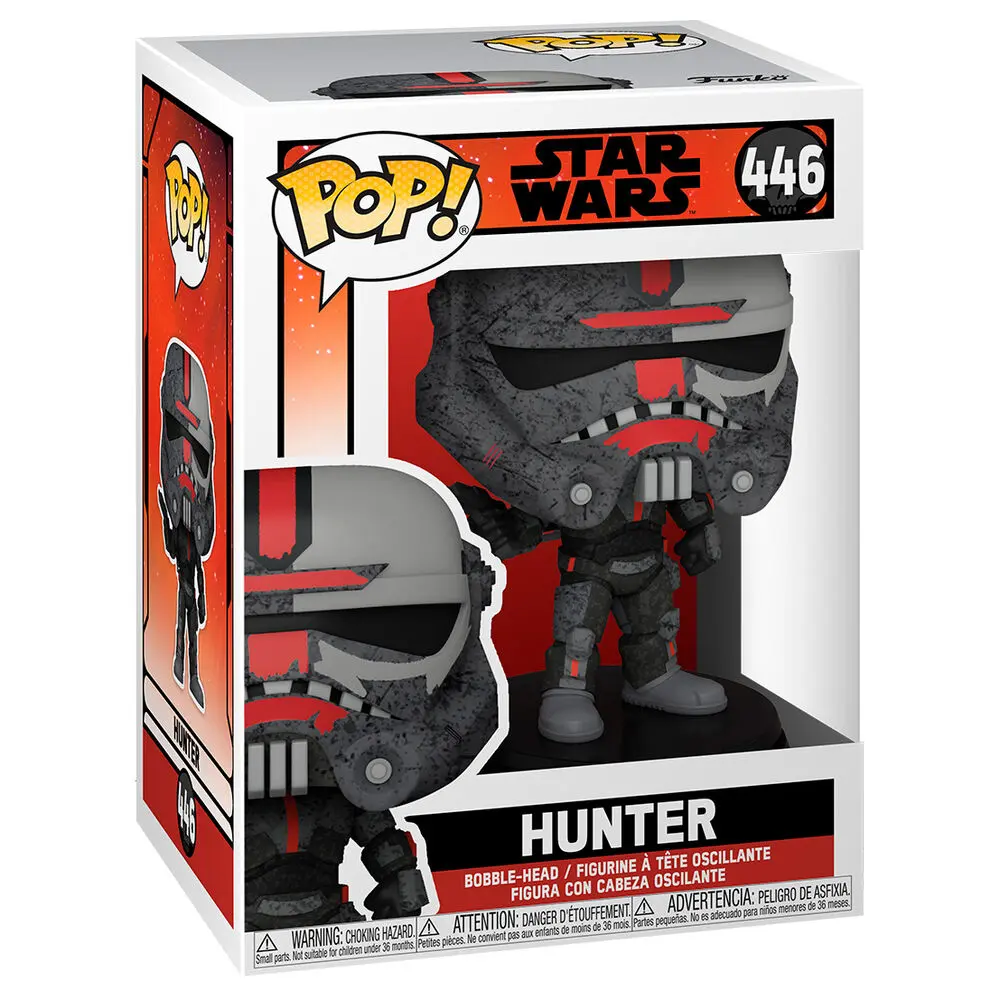 Star Wars: The Bad Batch POP! TV Vinyl Figur Hunter 9 cm Produktfoto