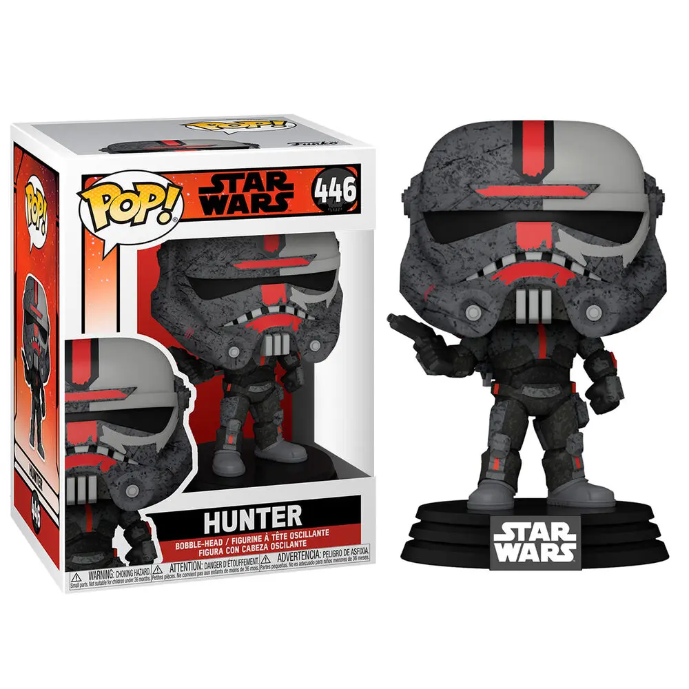 Star Wars: The Bad Batch POP! TV Vinyl Figur Hunter 9 cm Produktfoto