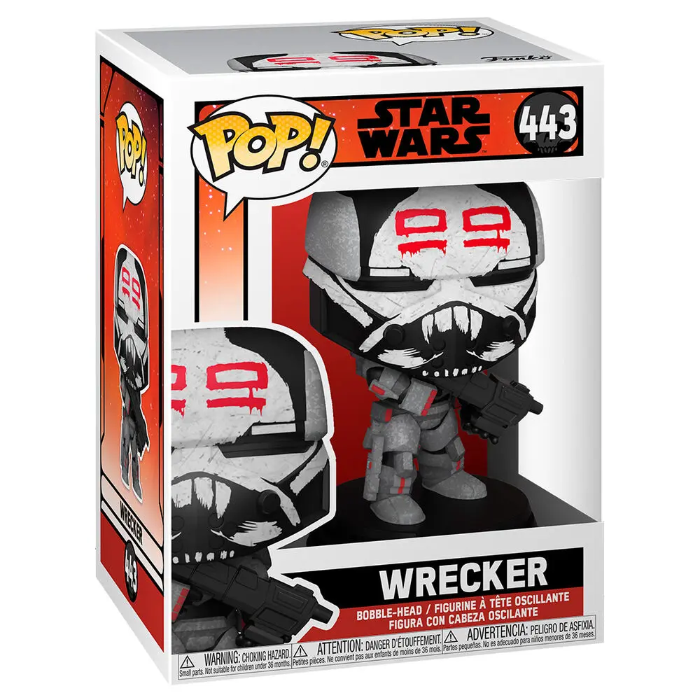 Star Wars: The Bad Batch POP! TV Vinyl Figur Wrecker 9 cm Produktfoto