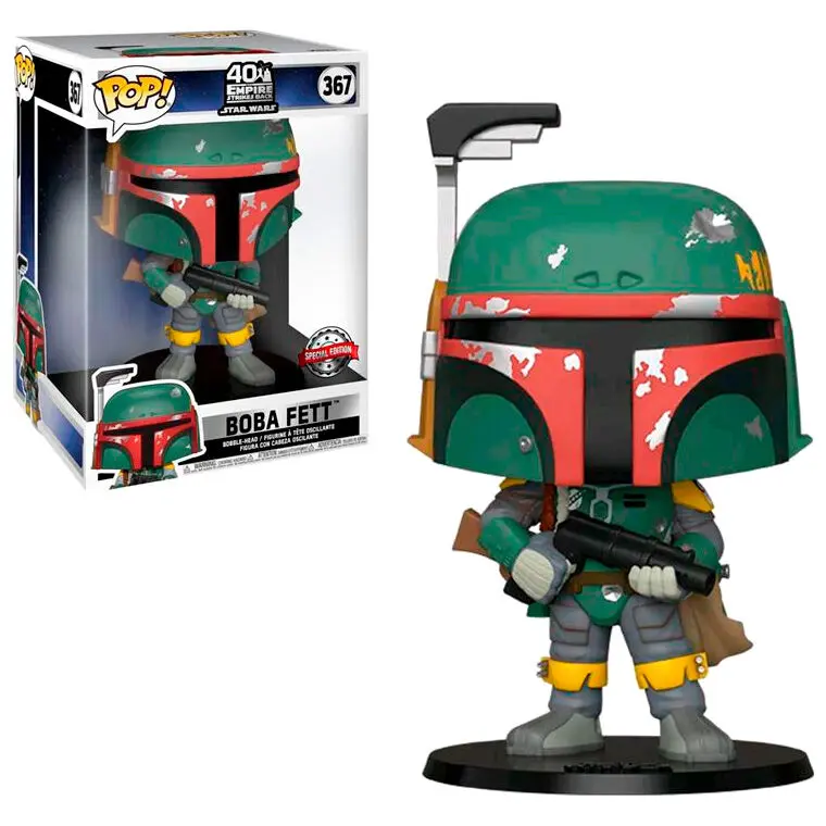 Star Wars Super Sized POP! Movies Vinyl Figur Boba Fett 25 cm Produktfoto