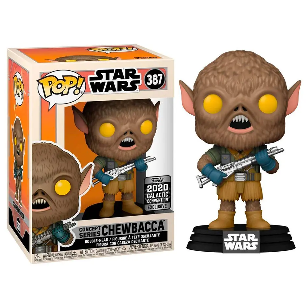 POP Figur Star Wars Chewbacca Exclusive Produktfoto