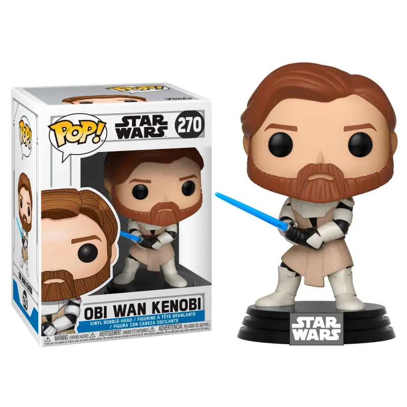 POP Figur Star Wars Clone Wars Obi Wan Kenobi termékfotó