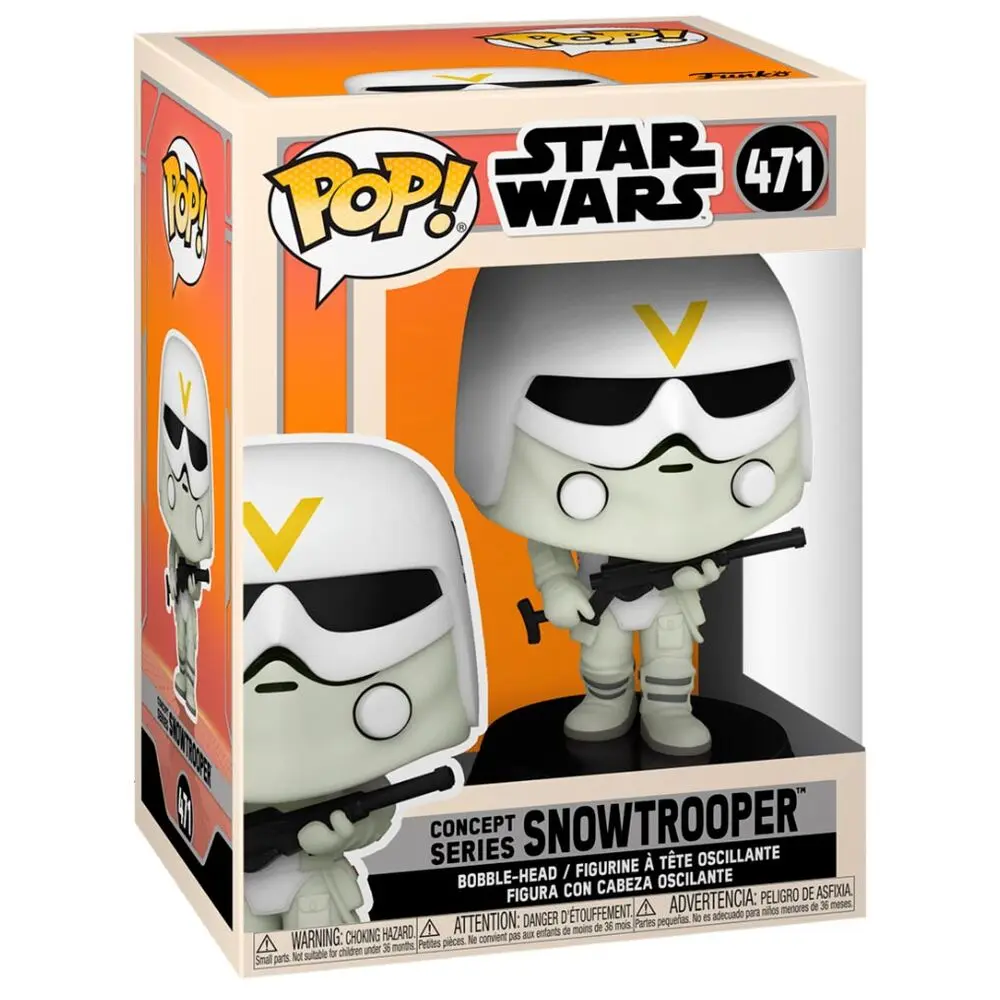 Star Wars POP! Vinyl Bobble-Head Snowtrooper (Concept Series) 9 cm termékfotó