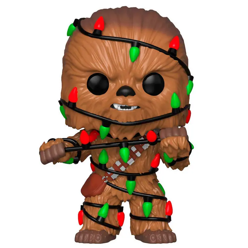 POP Figur Star Wars Holiday Chewie with Lights Produktfoto