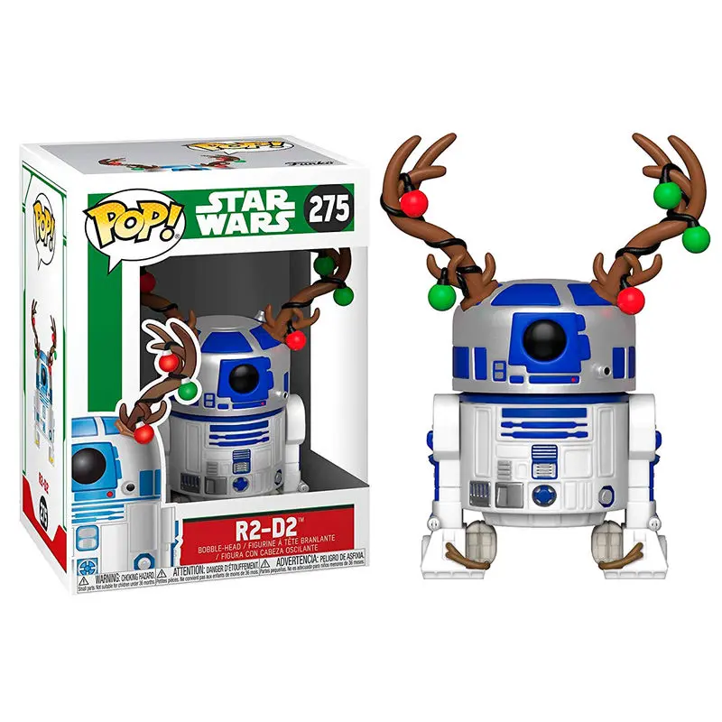 POP Figur Star Wars Holiday R2-D2 with Antlers Produktfoto