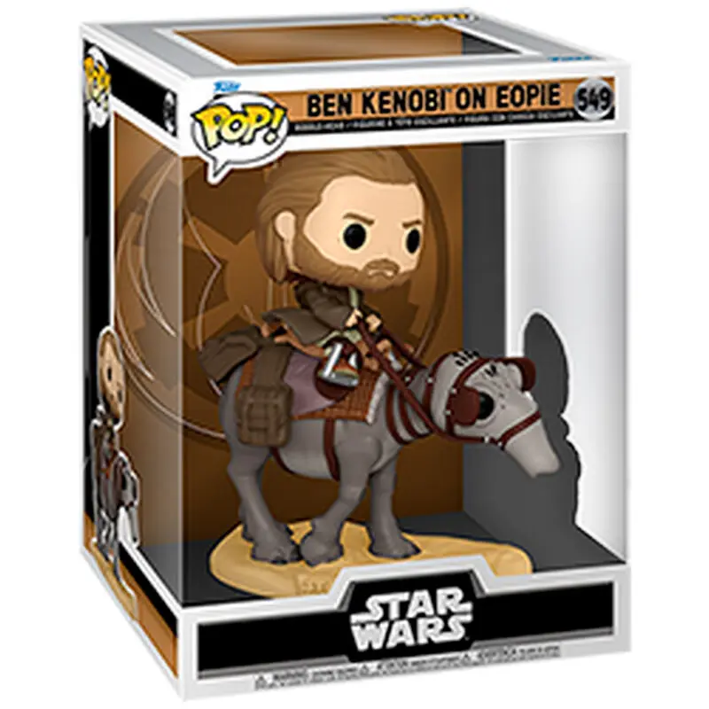 Star Wars: Obi-Wan Kenobi POP! Deluxe Vinyl Figur Ben Kenobi on Eopie 9 cm termékfotó