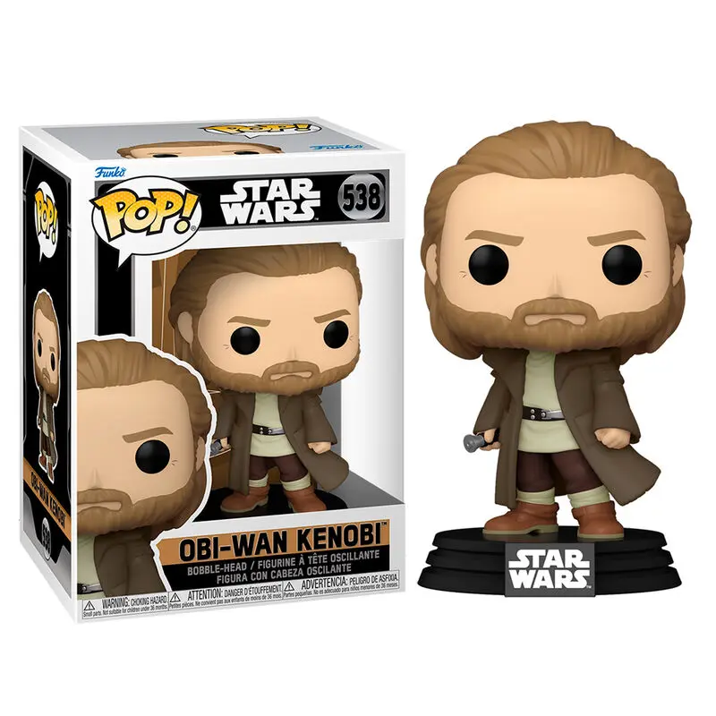 Star Wars: Obi-Wan Kenobi POP! Vinyl Figur Obi-Wan Kenobi 9 cm termékfotó