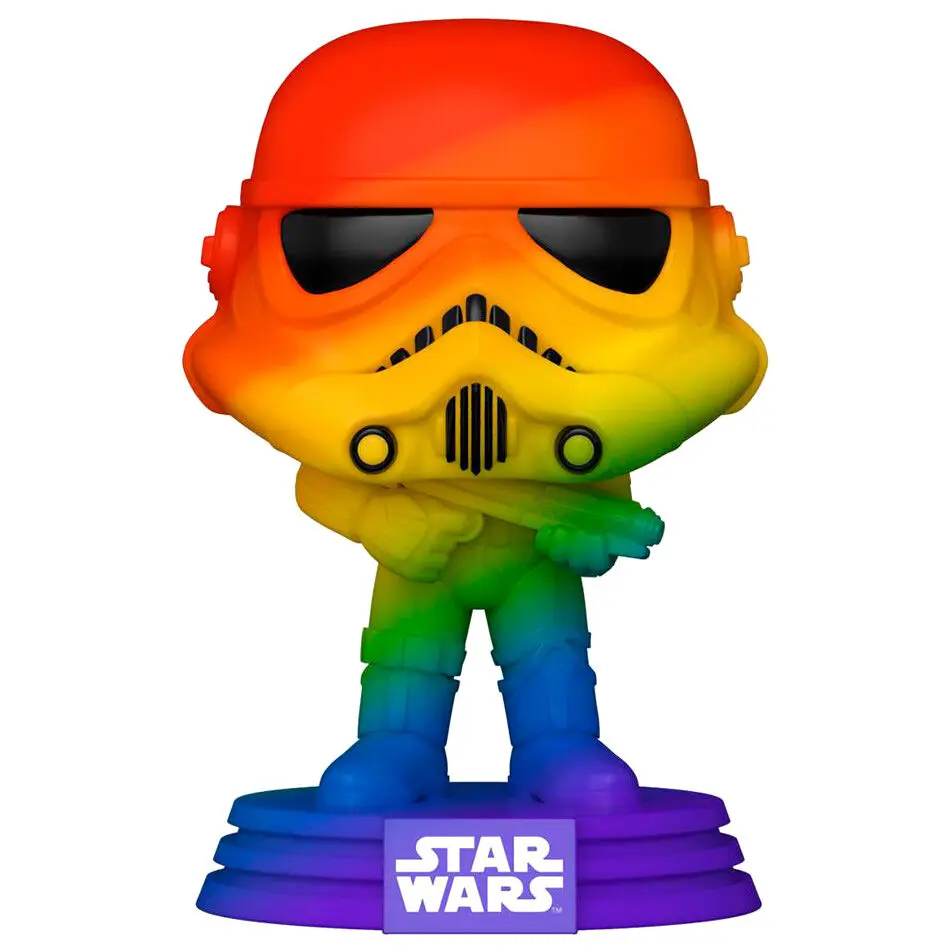 Star Wars POP! Pride Vinyl Figur Stormtrooper (RNBW) 9 cm Produktfoto