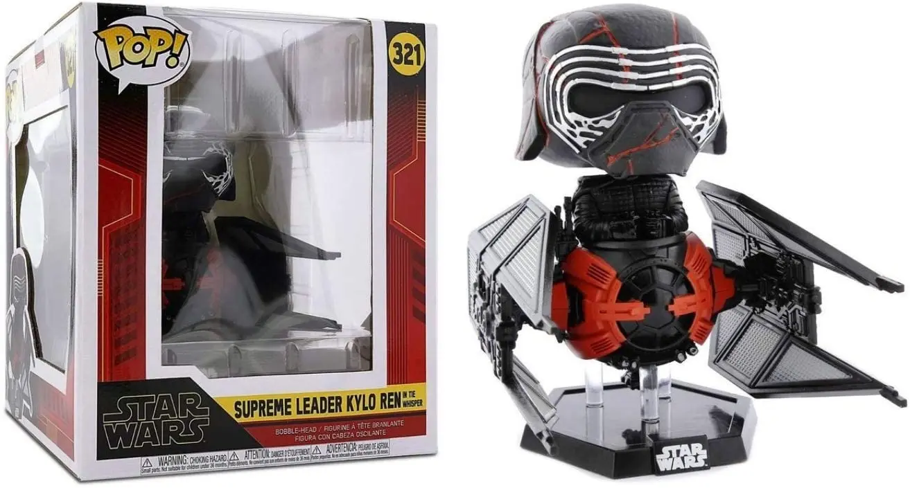 Star Wars Episode IX POP! Deluxe Vinyl Figur Supreme Leader Kylo Ren Produktfoto