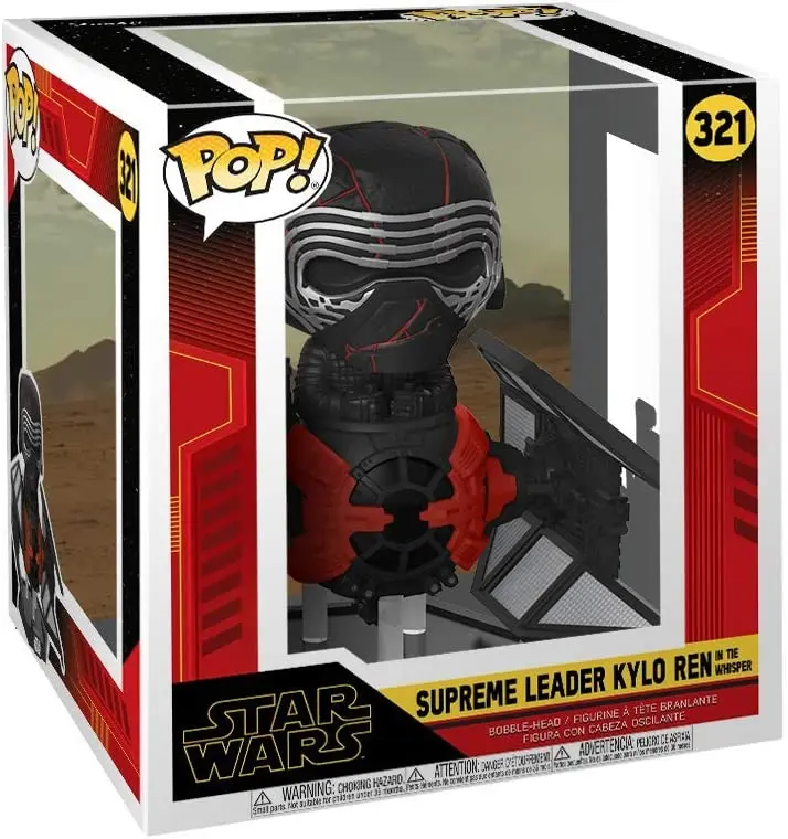 Star Wars Episode IX POP! Deluxe Vinyl Figur Supreme Leader Kylo Ren Produktfoto