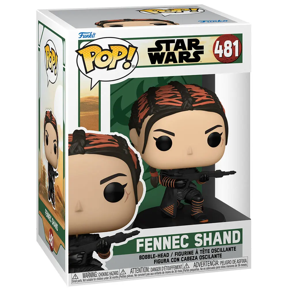 Star Wars The Book of Boba Fett POP! TV Vinyl Figur Fennec Shand 9 cm termékfotó