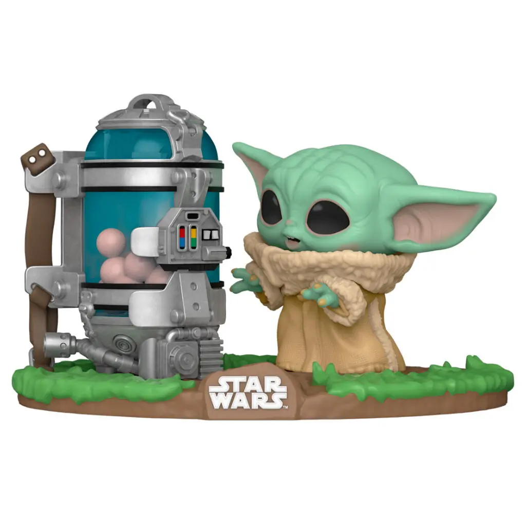 Star Wars The Mandalorian POP! Deluxe Vinyl Figur The Child Egg Canister 9 cm Produktfoto