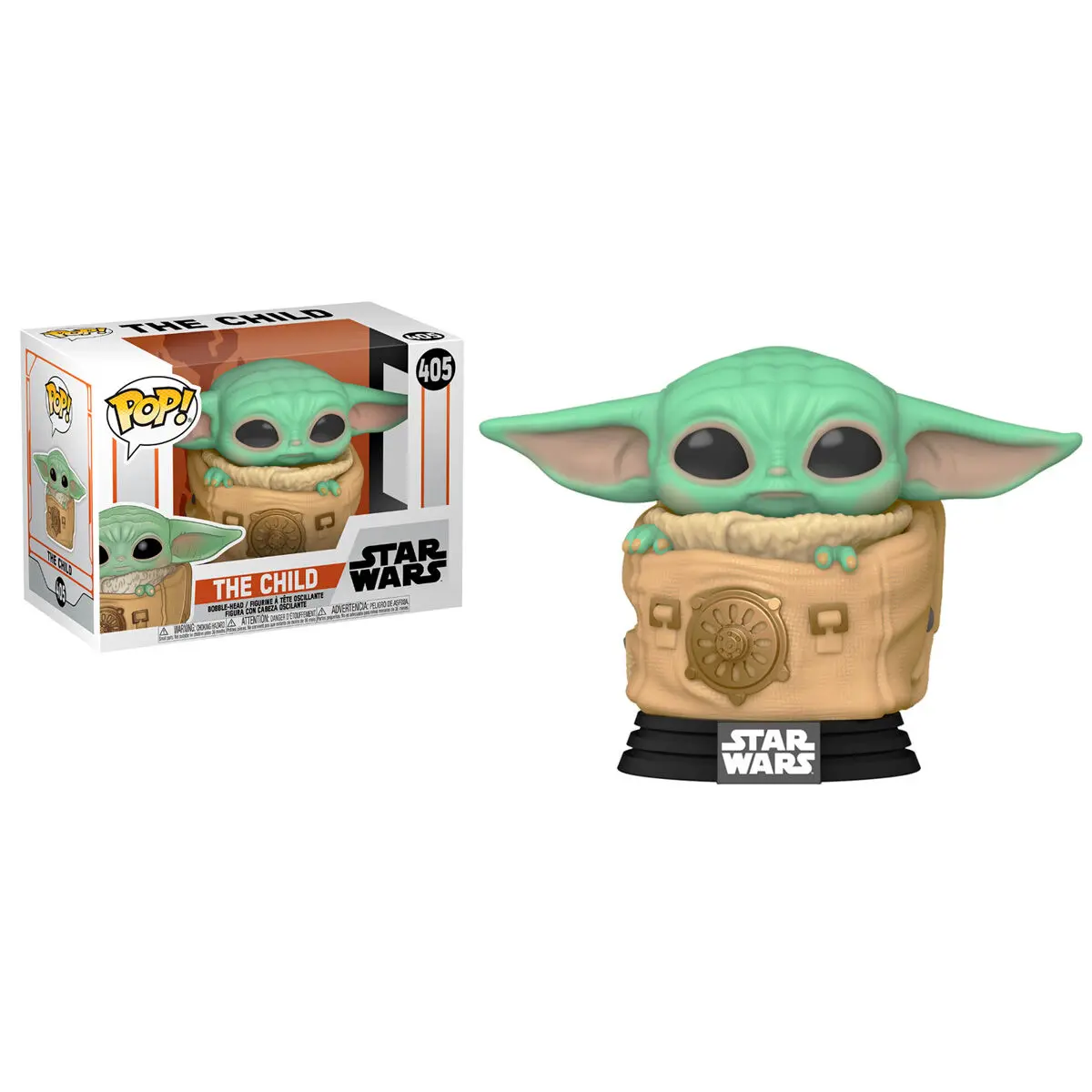 Star Wars The Mandalorian POP! TV Vinyl Figur Child in Tasche 9 cm termékfotó