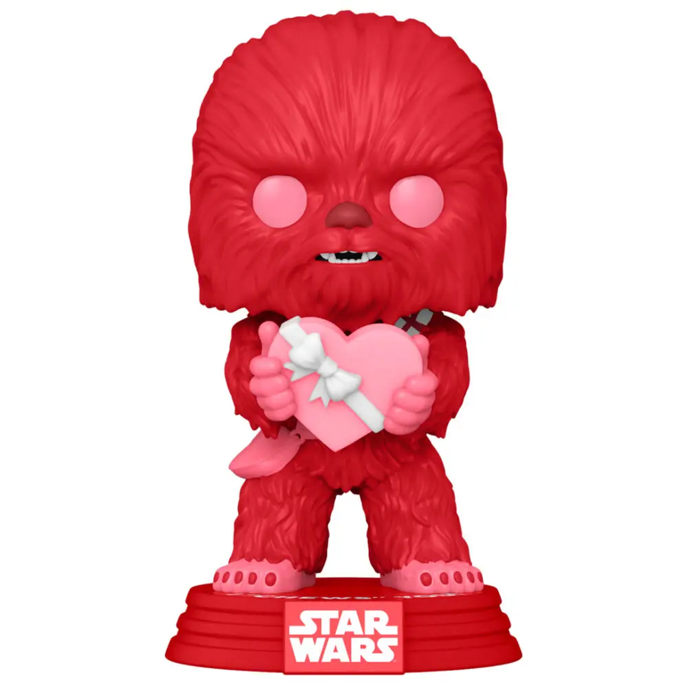 Star Wars Valentines POP! Star Wars Vinyl Figur Cupid Chewbacca 9 cm Produktfoto