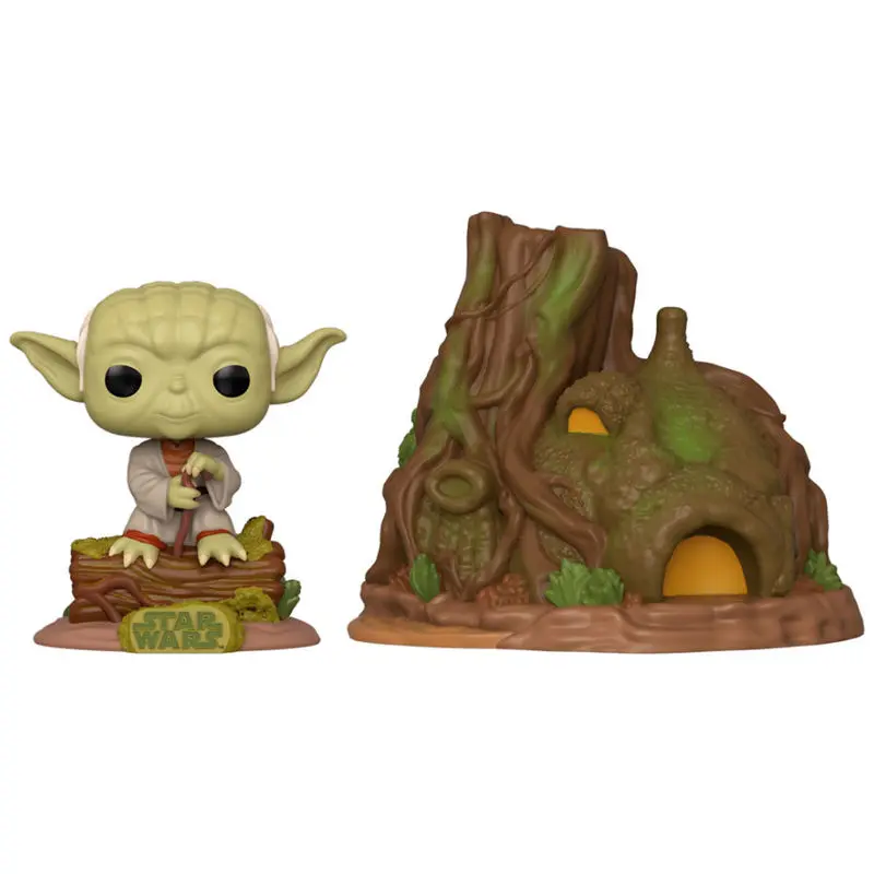 Star Wars POP! Town Vinyl Figur Yoda's Hut Empire Strikes Back 40th Anniversary 9 cm Produktfoto