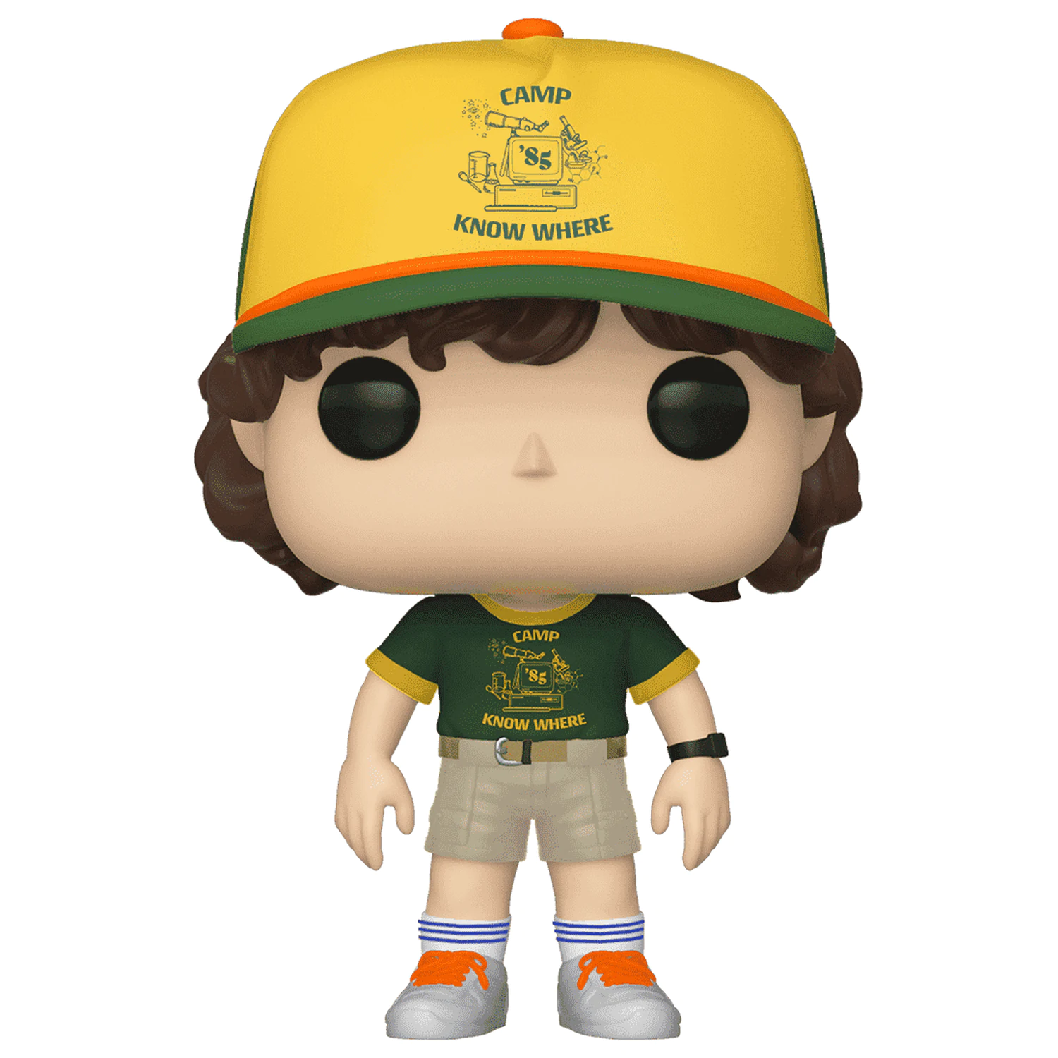 Stranger Things POP! TV Vinyl Figur Dustin (At Camp) 9 cm Produktfoto