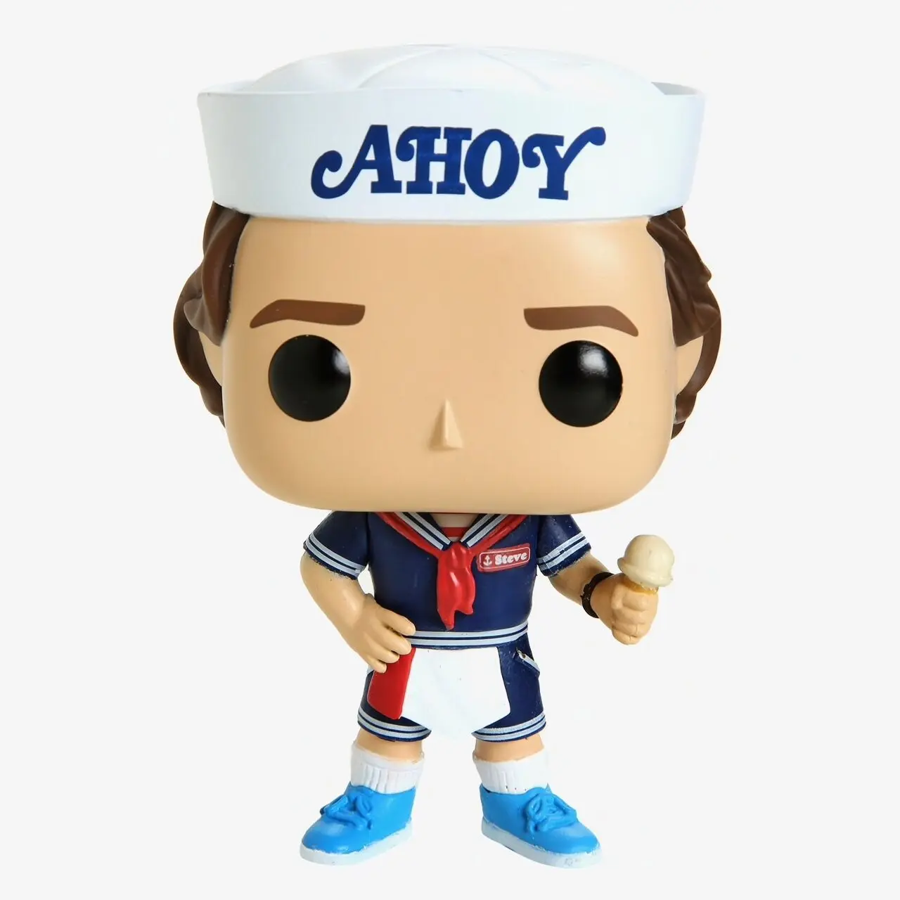 Stranger Things POP! TV Vinyl Figur Steve with Hat and Ice Cream 9 cm termékfotó