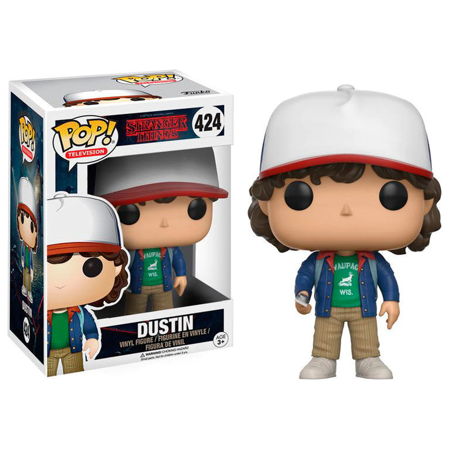POP Figur Stranger Things Dustin Produktfoto