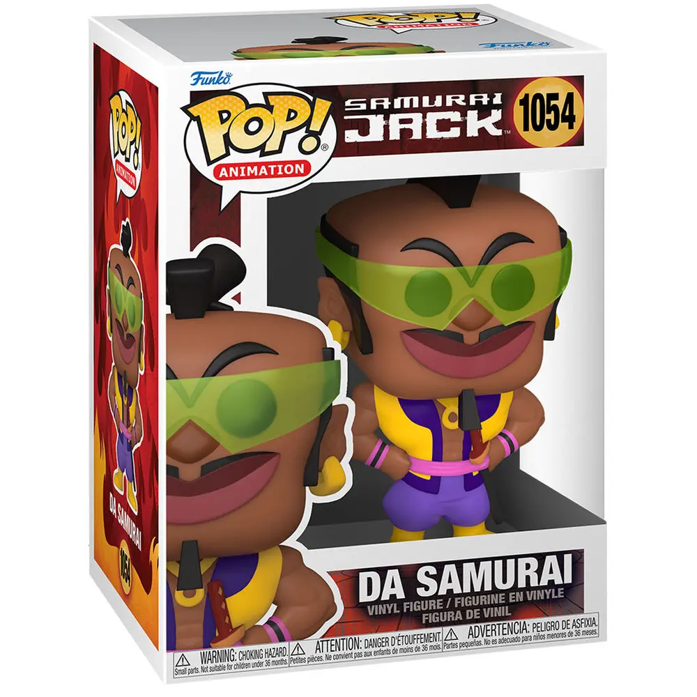 Samurai Jack POP! Animation Vinyl Figur Da Samurai 9 cm Produktfoto