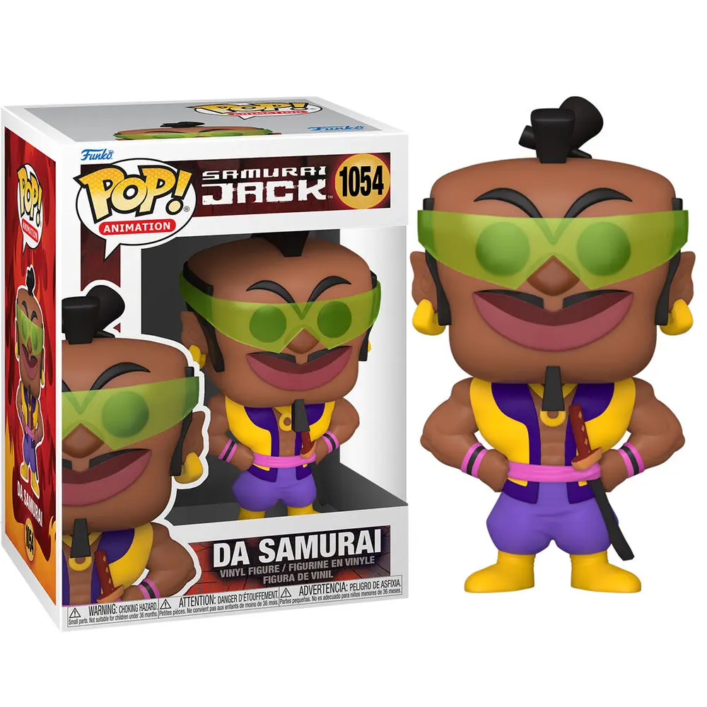 Samurai Jack POP! Animation Vinyl Figur Da Samurai 9 cm Produktfoto