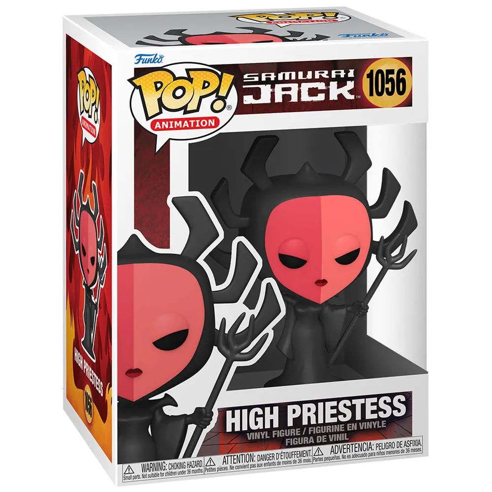 Samurai Jack POP! Animation Vinyl Figur High Priestess 9 cm Produktfoto