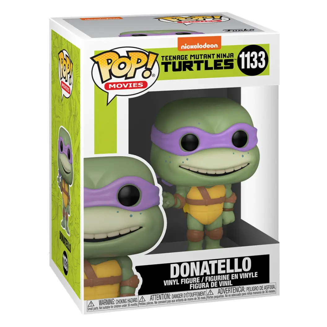 Teenage Mutant Ninja Turtles POP! Movies Vinyl Figur Donatello 9 cm termékfotó