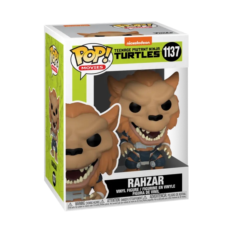 Teenage Mutant Ninja Turtles POP! Movies Vinyl Figur Rahzar 9 cm Produktfoto
