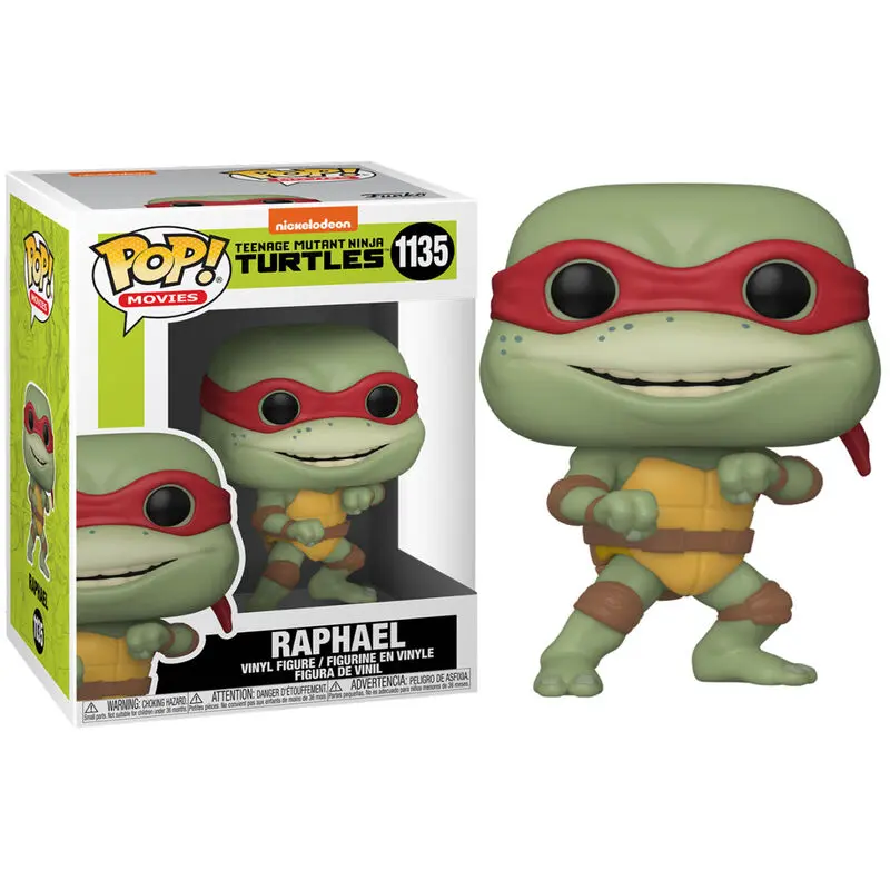 Teenage Mutant Ninja Turtles POP! Movies Vinyl Figur Raphael 9 cm termékfotó
