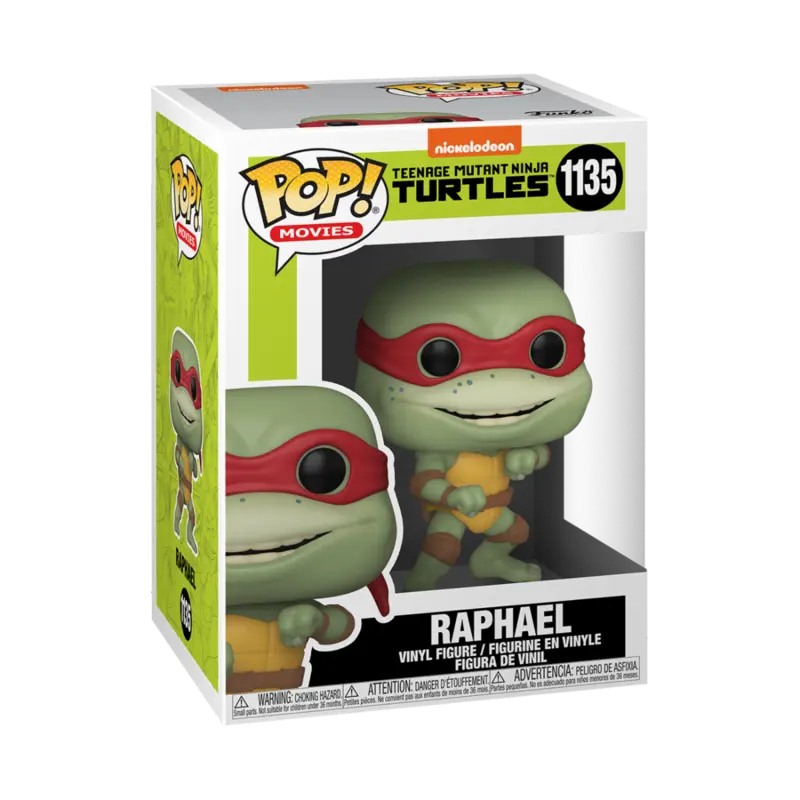 Teenage Mutant Ninja Turtles POP! Movies Vinyl Figur Raphael 9 cm termékfotó