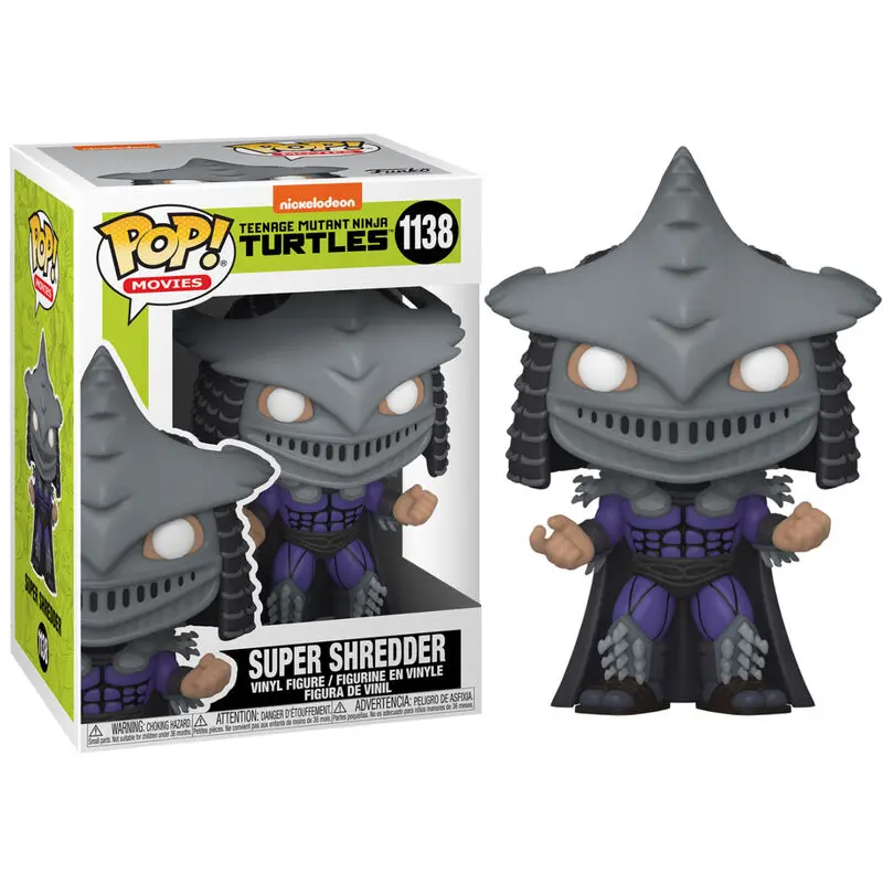 Teenage Mutant Ninja Turtles POP! Movies Vinyl Figur Super Shredder 9 cm Produktfoto