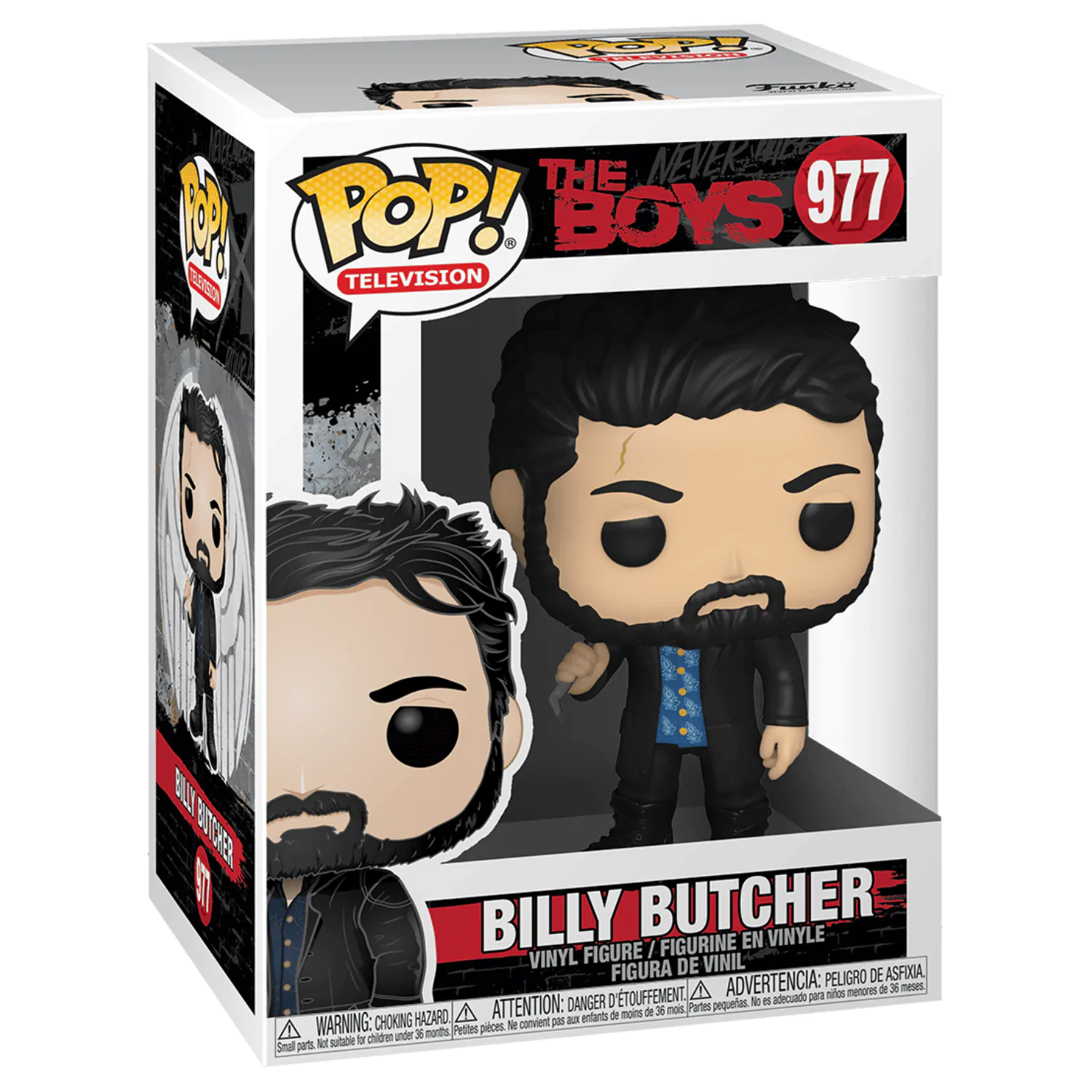 The Boys POP! TV Vinyl Figur Billy Butcher 9 cm Produktfoto